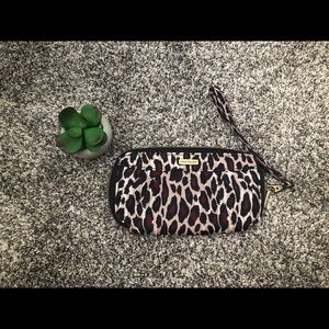 Travelon Leopard Print Wallet NWOT